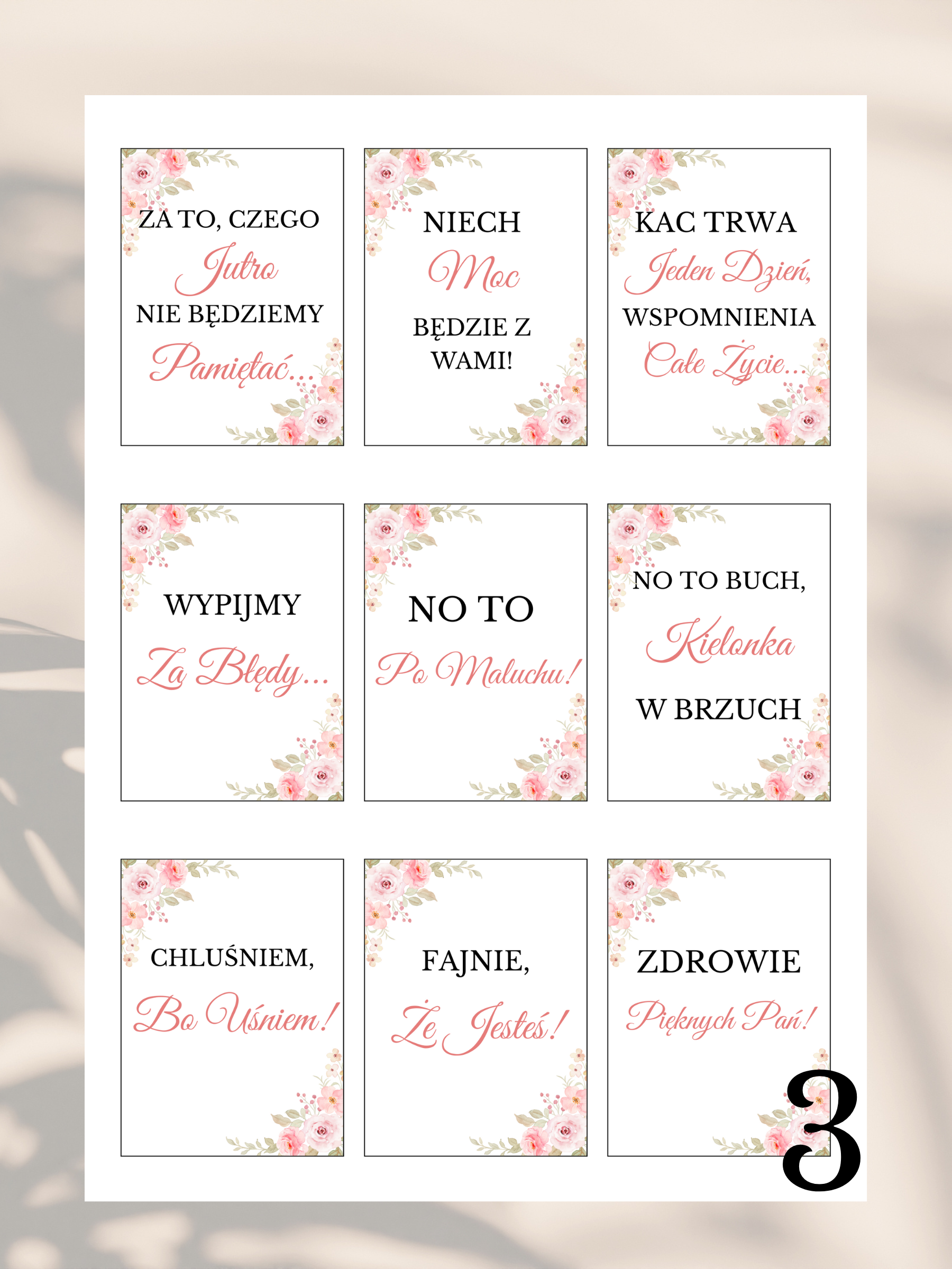 99 Zawieszek na Alkohol w Formacie PDF - Różne Kolory