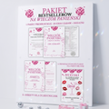 PAKIET BESTSELLERÓW NA PANIEŃSKI: 20 Gier i Zabaw + Ankiety dla Uczestniczek + Plakat dla Panny Młodej PRODUKT CYFROWY - Weselny Vibe